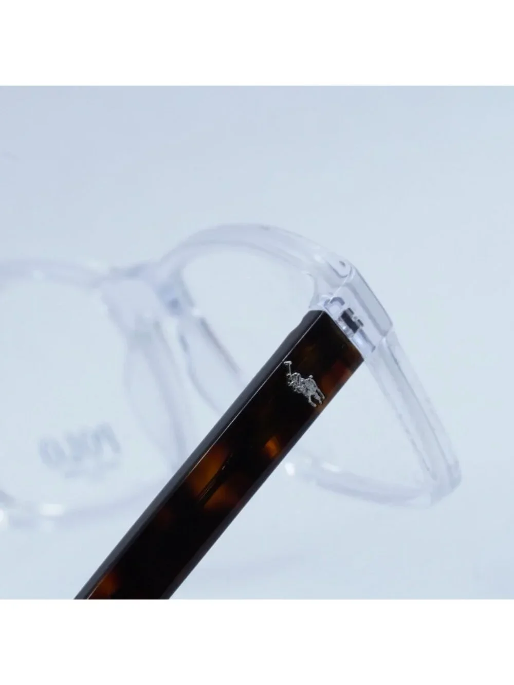 Polo Ralph Lauren PH2123 5331 Eyeglasses Crystal / Havana 58mm Rectangle Frame